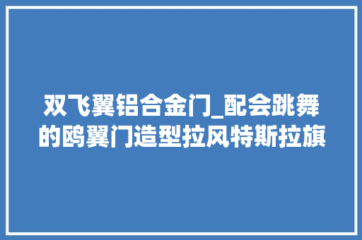 双飞翼铝合金门_配会跳舞的鸥翼门造型拉风特斯拉旗舰SUV到店实拍