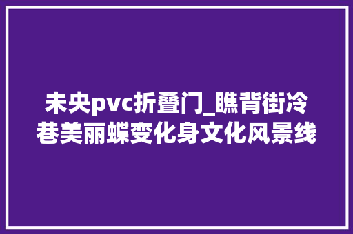 未央pvc折叠门_瞧背街冷巷美丽蝶变化身文化风景线