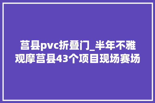 莒县pvc折叠门_半年不雅观摩莒县43个项目现场赛场点兵亮出十八般身手
