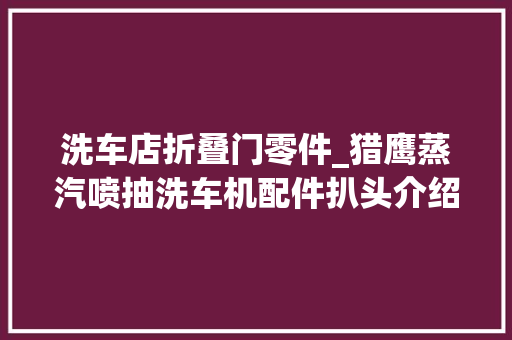 洗车店折叠门零件_猎鹰蒸汽喷抽洗车机配件扒头介绍 实木门