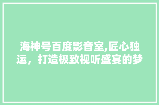 海神号百度影音室,匠心独运，打造极致视听盛宴的梦幻空间