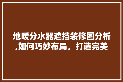 地暖分水器遮挡装修图分析,如何巧妙布局，打造完美家居空间