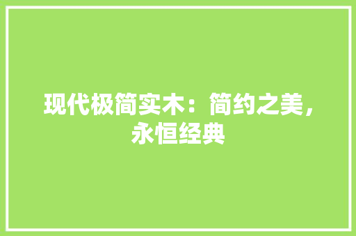 现代极简实木：简约之美，永恒经典 滑动门